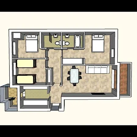 Appartement Apartamento Lagunas